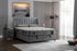 Bambi Blacksand Boxspringbett mit Bettkasten