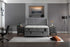 Bambi Blacksand Boxspringbett mit Bettkasten
