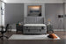 Bambi Blacksand Boxspringbett mit Bettkasten