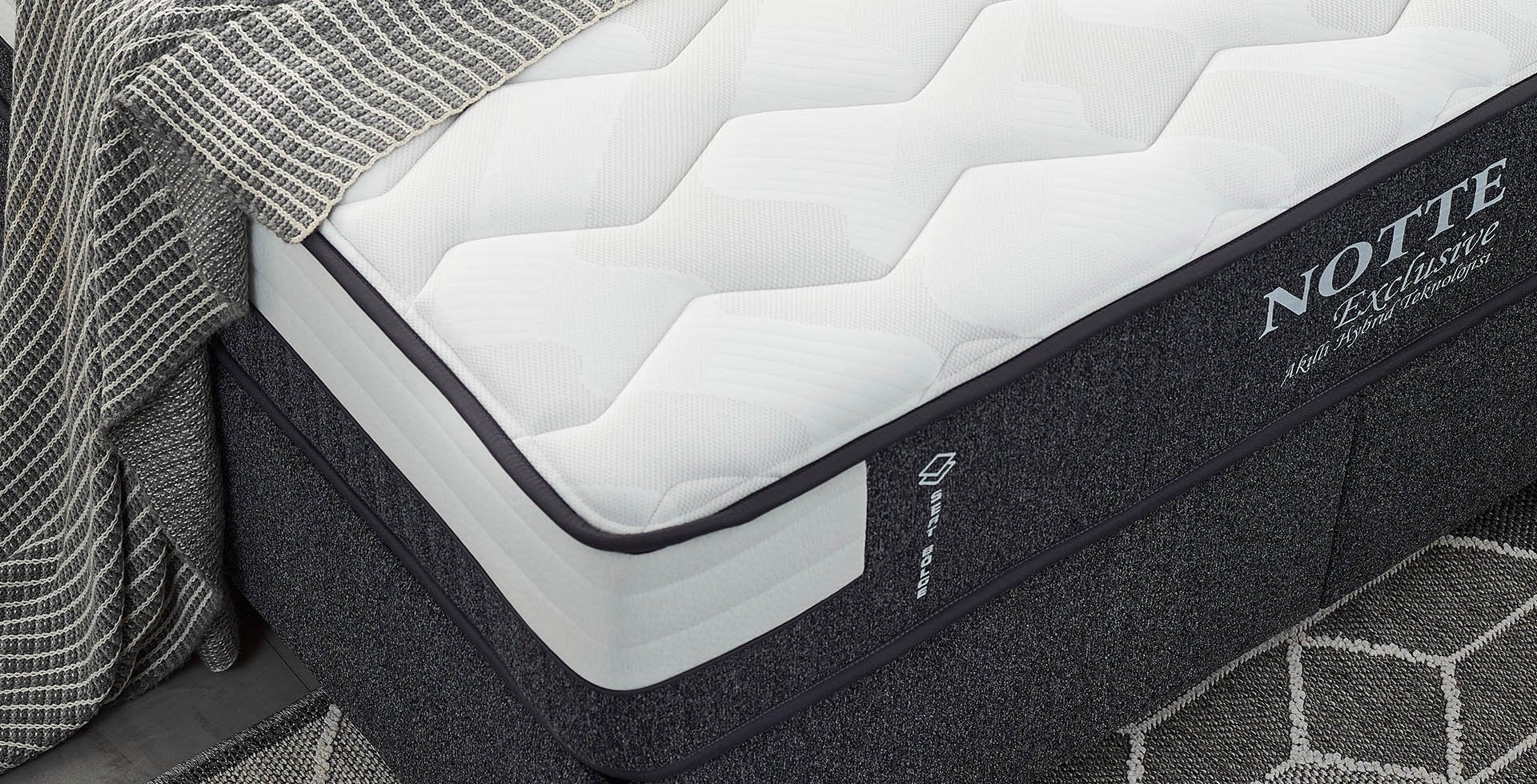 Er. Notte Boxspringbett mit Bettkasten