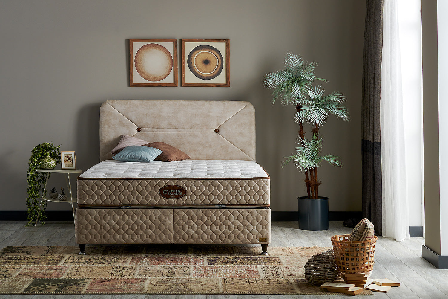 Bambi Comford Balance Boxspringbett mit Bettkasten