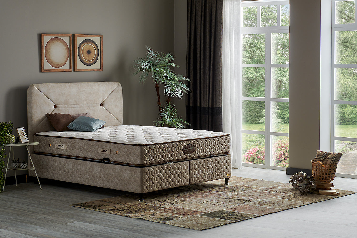 Bambi Comford Balance Boxspringbett mit Bettkasten