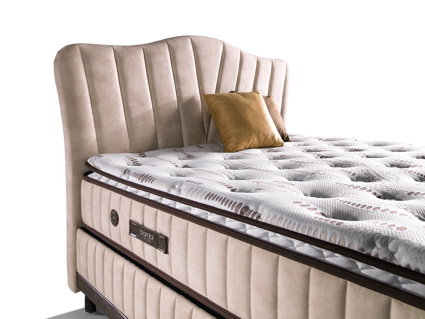 Bambi Thermall Boxspringbett mit Bettkasten